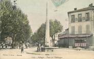 13 Bouch Du Rhone CPA FRANCE 13 "Aubagne, place de l'Obélisque"