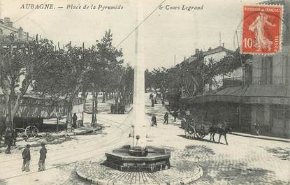 CPA FRANCE 13 "Aubagne, place de la Pyramide"