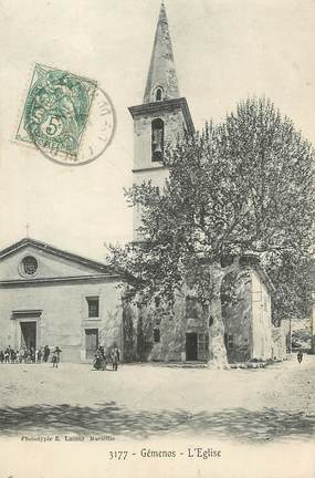 CPA FRANCE 13 "Gemenos, l'église"