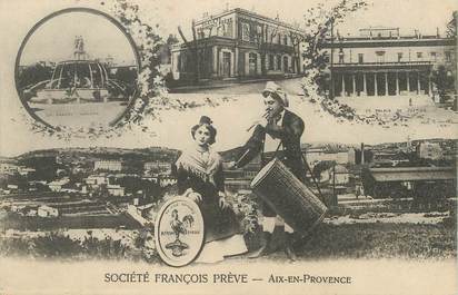 CPA FRANCE 13 "Aix en provence, Société François Prève"