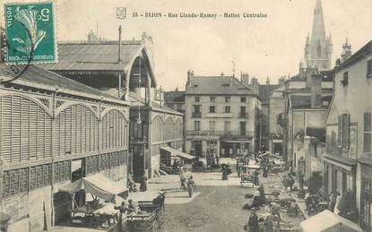 / CPA FRANCE 21 "Dijon, rue Claude Ramey"