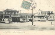 49 Maine Et Loire / CPA FRANCE 49 "Angers, la gare Saint Laud"