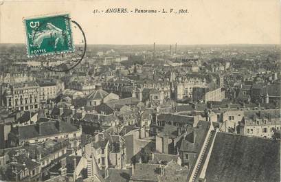 / CPA FRANCE 49 "Angers, panorama"