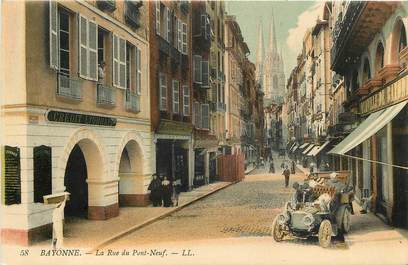 CPA FRANCE 64 "Bayonne" / AUTOMOBILE