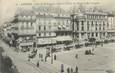 / CPA FRANCE 49 "Angers, place du ralliement, côté de l'hôtel des postes et rue Lenepreu"