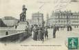 / CPA FRANCE 49 "Angers, pont du centre et statue de Beaurepaire"