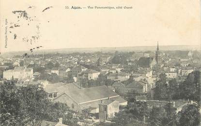 / CPA FRANCE 47 "Agen, vue panoramique"