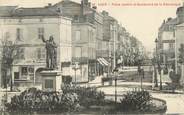 47 Lot Et Garonne / CPA FRANCE 47 "Agen, place Jasmin et boulevard de la République"