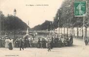 47 Lot Et Garonne / CPA FRANCE 47 "Agen, jardins du Gravier"