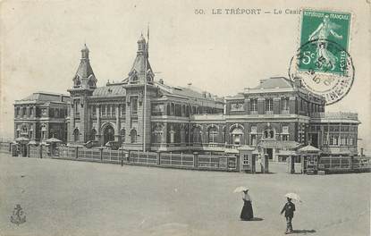 / CPA FRANCE 76 "Le Tréport, le casino"