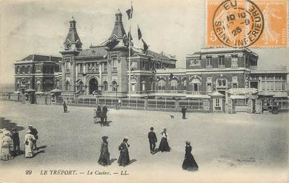 / CPA FRANCE 76 "Le Tréport, le casino "