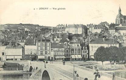 / CPA FRANCE 89 "Joigny, vue générale"