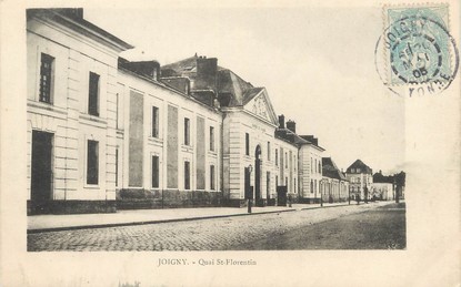 / CPA FRANCE 89 "Joigny, quai Saint Florentin"