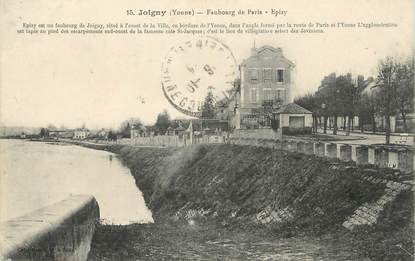 / CPA FRANCE 89 "Joigny, faubourg de Paris, Epizy"