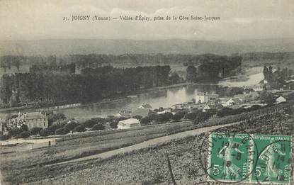 / CPA FRANCE 89 "Joigny, vallée d'Epizy"