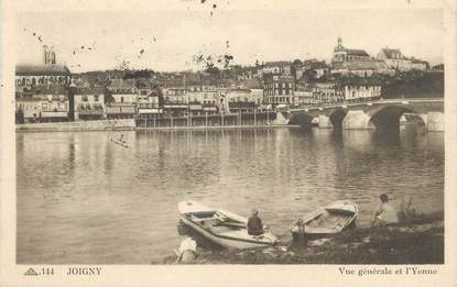 / CPA FRANCE 89 "Joigny, vue générale et l'Yonne"