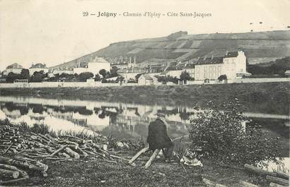 / CPA FRANCE 89 "Joigny, chemin d'Epizy"