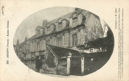 / CPA FRANCE 89 "Joigny, ancien château"