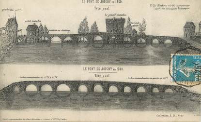 / CPA FRANCE 89 "Le pont de Joigny"