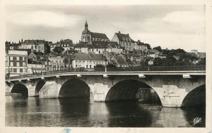/ CPSM FRANCE 89 "Joigny, le pont"