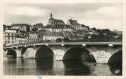 89 Yonne / CPSM FRANCE 89 "Joigny, le pont"
