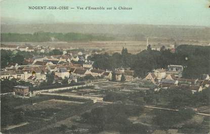 CPA FRANCE 60 "Nogent sur Oise, vue d'ensemble sur le chateau"