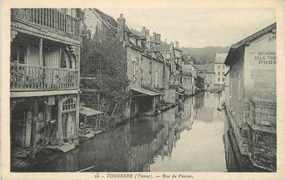 / CPA FRANCE 89 " Tonnerre, rue de Venise"