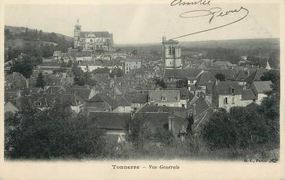 / CPA FRANCE 89 " Tonnerre, vue générale "