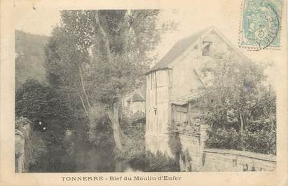 / CPA FRANCE 89 "Tonnerre, bief du moulin d'enfer"