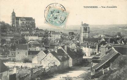 / CPA FRANCE 89 "Tonnerre, vue d'ensemble"