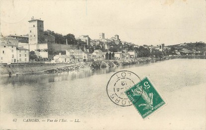 / CPA FRANCE 46 "Cahors, vue de l'est"