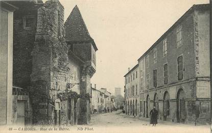 / CPA FRANCE 46 "Cahors, rue de la Barre"