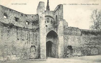 / CPA FRANCE 46 "Cahors, porte Saint Michel"