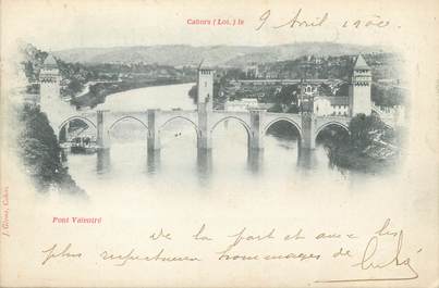 / CPA FRANCE 46 "Cahors, pont Valentré"