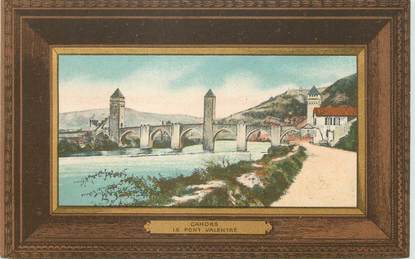 / CPA FRANCE 46 "Cahors, le pont Valentré"