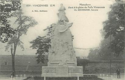 / CPA FRANCE 94 "Vincennes" / MONUMENT 