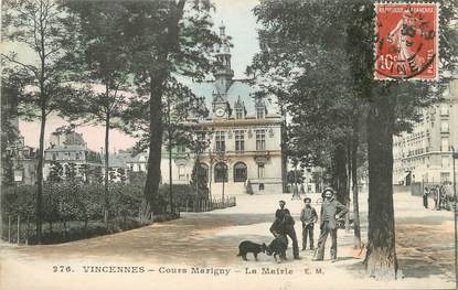 / CPA FRANCE 94 "Vincennes, cours Marigny, la mairie"