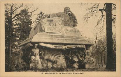 / CPA FRANCE 94 "Vincennes, le monument Beethoven"