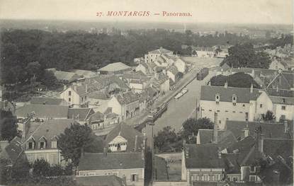 / CPA FRANCE 45 "Montargis, panorama"