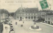 45 Loiret / CPA FRANCE 45 "Montargis, place Mirabeau et av de la gare"