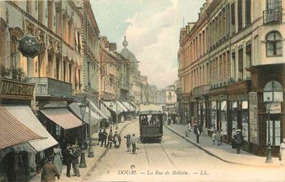 CPA FRANCE 59 "Douai, la rue de Bellain"