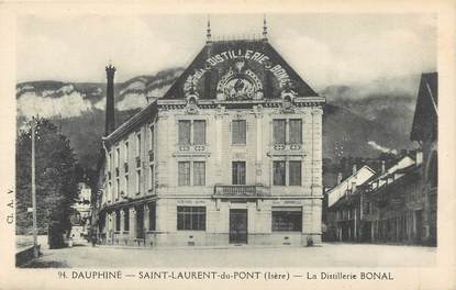 / CPA FRANCE 38 "Saint Laurent du Pont, la distillerie Bonal"