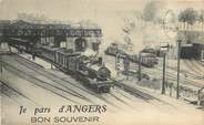 49 Maine Et Loire / CPA FRANCE 49 "Angers" / TRAIN