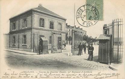 / CPA FRANCE 45 "Orléans, caserne du quartier Dunois"