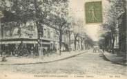 94 Val De Marne / CPA FRANCE 94 "Villeneuve Saint Georges, l'avenue Carnot"