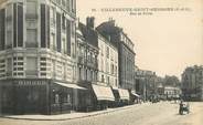 94 Val De Marne / CPA FRANCE 94 "Villeneuve Saint Georges, rue de Paris" / COMMERCE