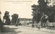 94 Val De Marne / CPA FRANCE 94 "Villeneuve Saint Georges, l'entrée de la mairie, rue de Paris"