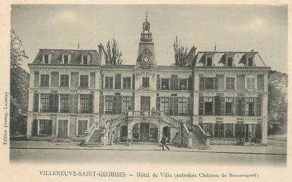 / CPA FRANCE 94 "Villeneuve Saint Georges, hôtel de ville"