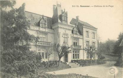 / CPA FRANCE 49 "Saumur, château de la Fuye"