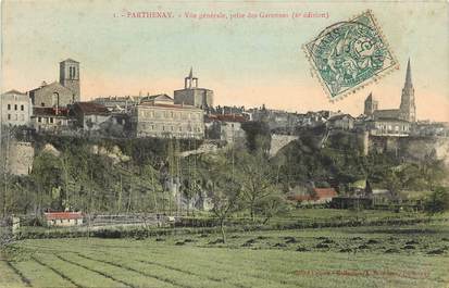 CPA FRANCE 79 "Parthenay, vue gén érale prise des Garennes"